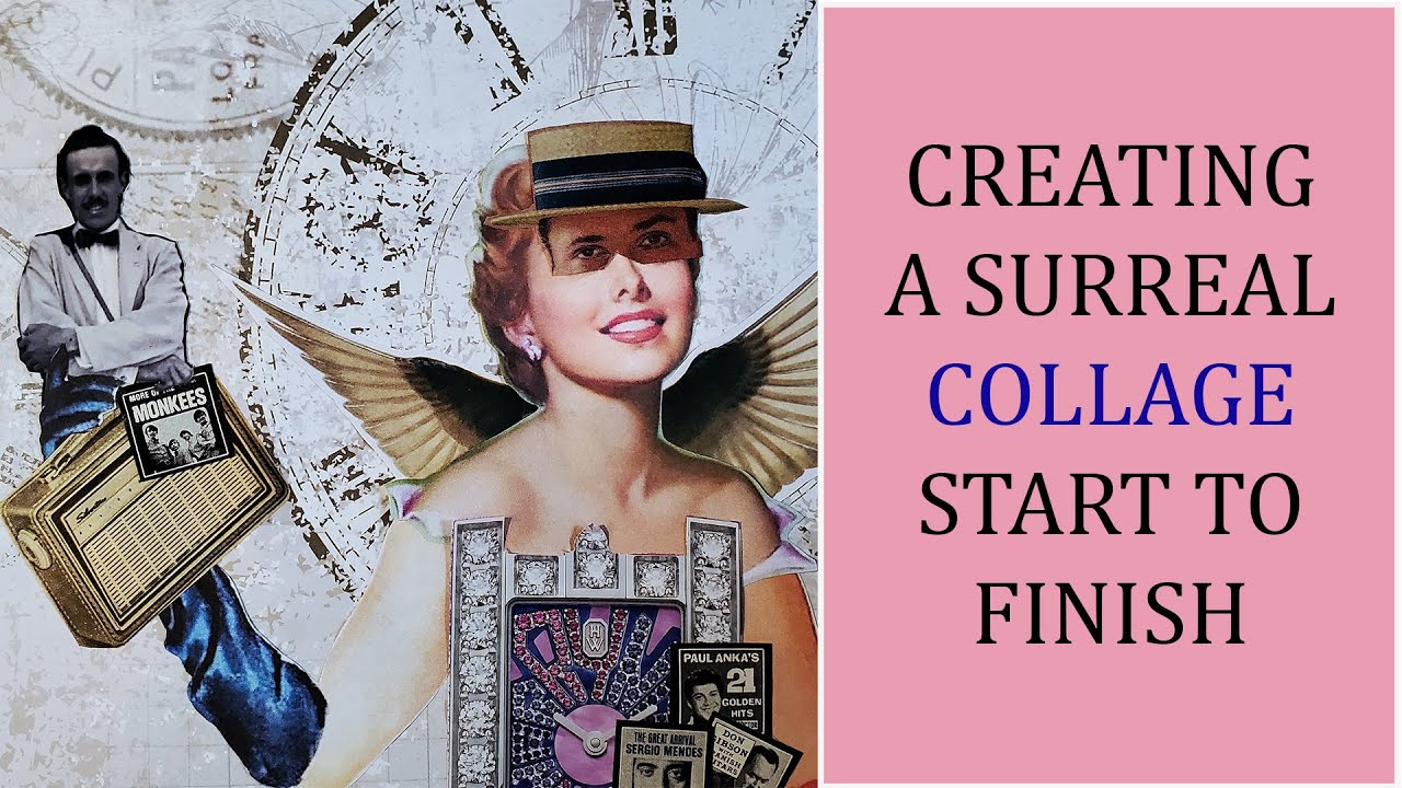 Creating a Surreal Collage Start to Finish / Choosing Images from Magazines for Surreal Collaging