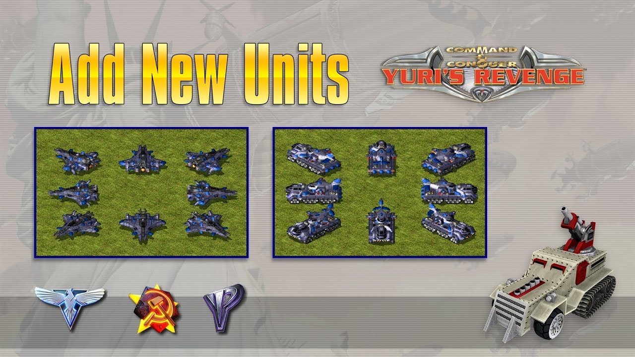 How to Add New Units, Vehicles, and Buildings to Red Alert 2: Yuri's Revenge