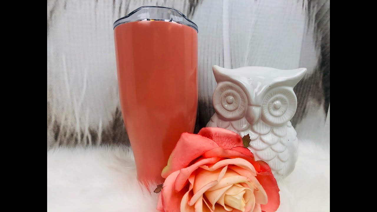 БЕЗ ПОДТЕКОВ Как покрасить стакан распылителем