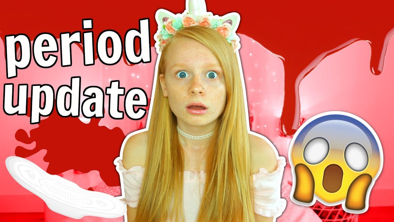 MY PERIOD UPDATE 😱 *omg*