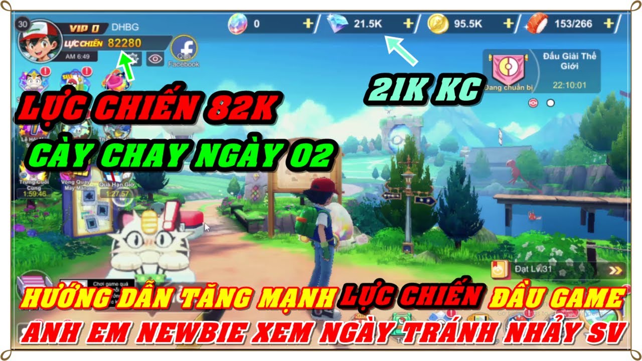 Pocket Mega | NGÀY 2 | HƯỚNG DẪN TĂNG MẠNH LỰC CHIẾN NGÀY 2 (VIP CHÚ Ý GÓI HUY HIỆU 249K) ANH EM ...