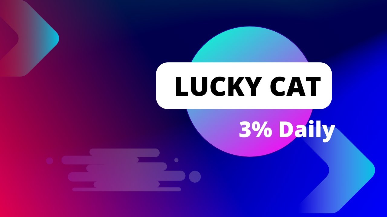 Lucky Cat BNB Miner up to 3% Daily