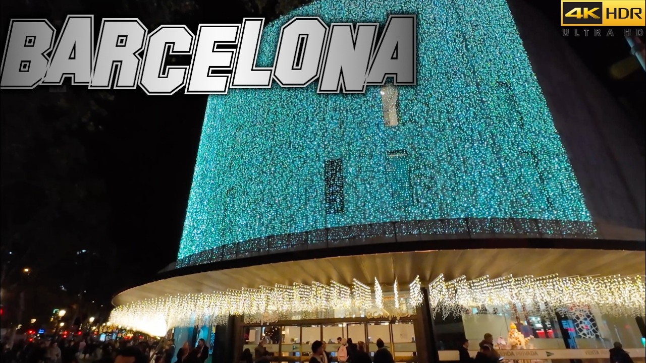 Barcelona Christmas Nightlife December 🇪🇸🎄