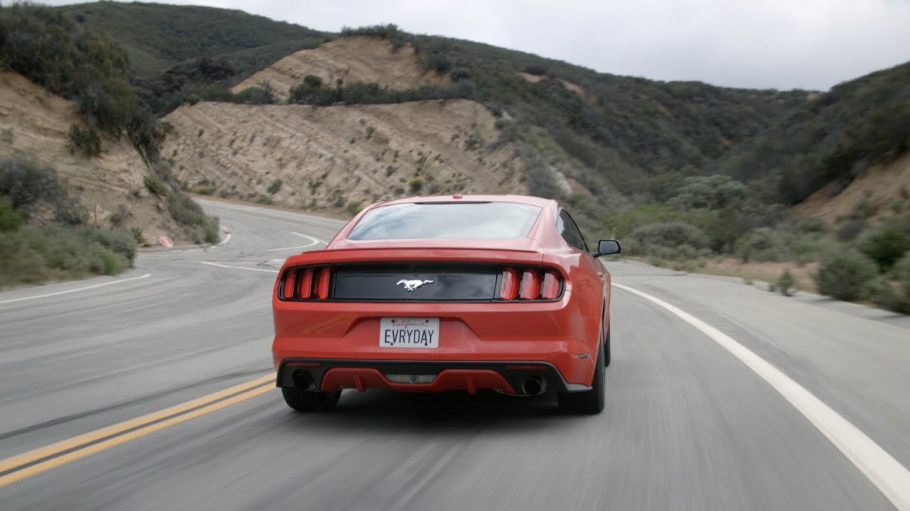 Ford EcoBoost Mustang Sights & Sounds - Beauty, Exhaust, Fly-by - Everyday Driver