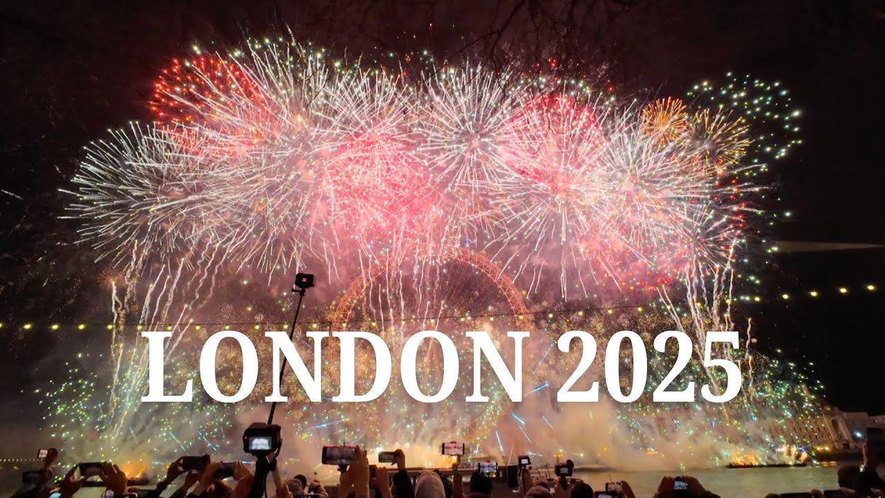 Happy New Year! London Fireworks 2025