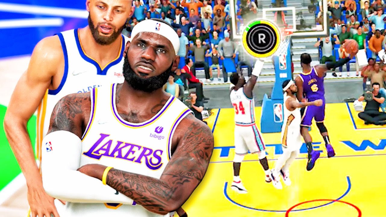 LEBRON JAMES TAKES OVER TEAM-UP! NBA 2k22 Next Gen Online All-Star Gameplay