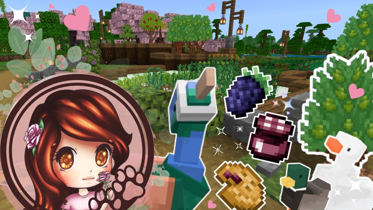 Welcome to Farming! 🍇🌱 - Minecraft Animal Adventures (Ep 15)