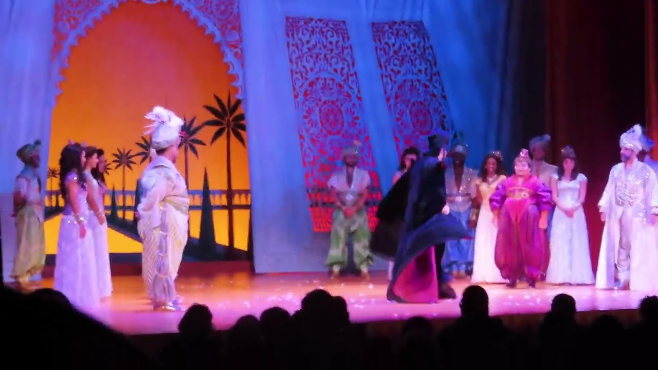 Aladdin cast at Proctor's Theatre in Schenectady, NY 10/20/2022