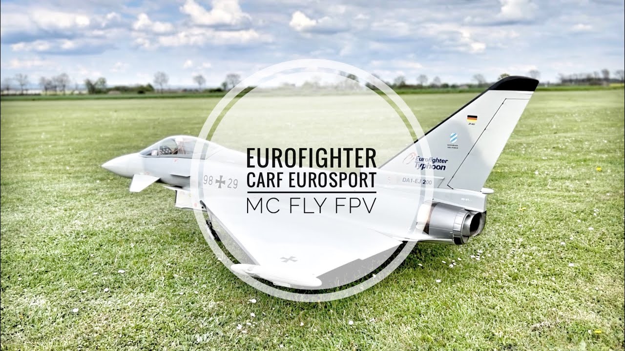 Carf Eurofighter / Eurosport mit Frankturbine FT 180 Mc Fly FPV