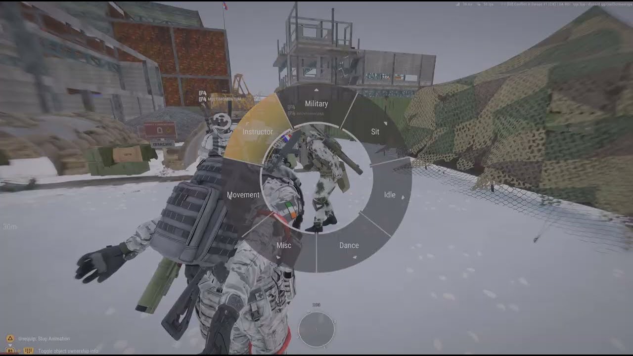 Dance off, ARMA Reforger