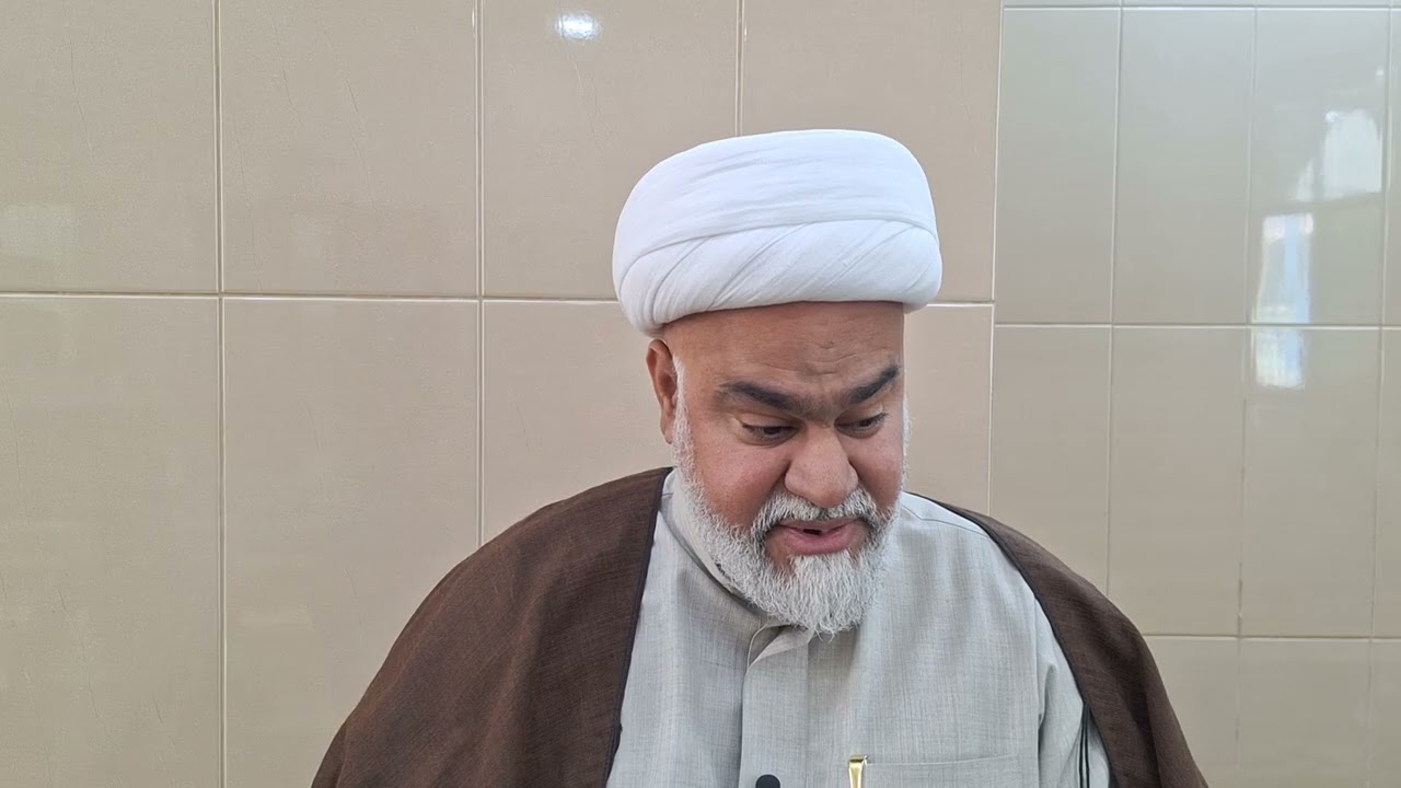 ولادة الاكبر: هو فقط يتفرد بالخَلق والخُلق والمنطق. الشيخ محمود الناصري