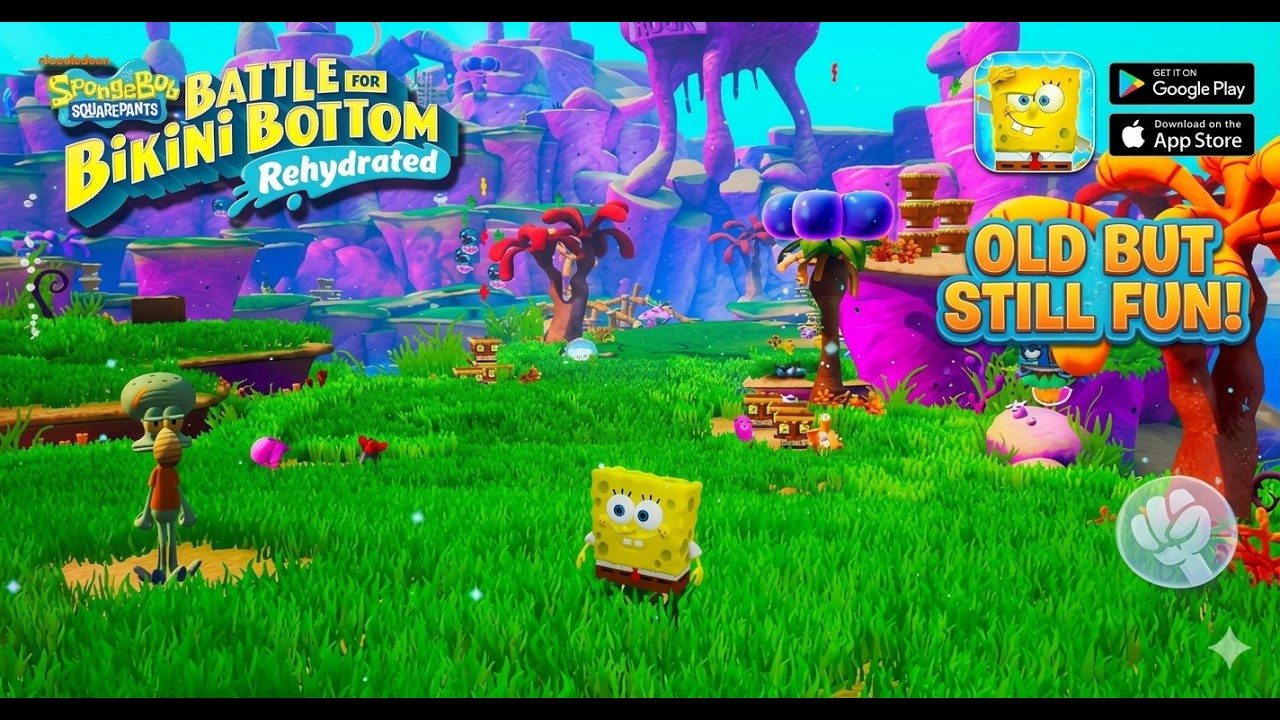 SpongeBob SquarePants: Battle for Bikini Bottom Mobile Gameplay | Classic Game Returns