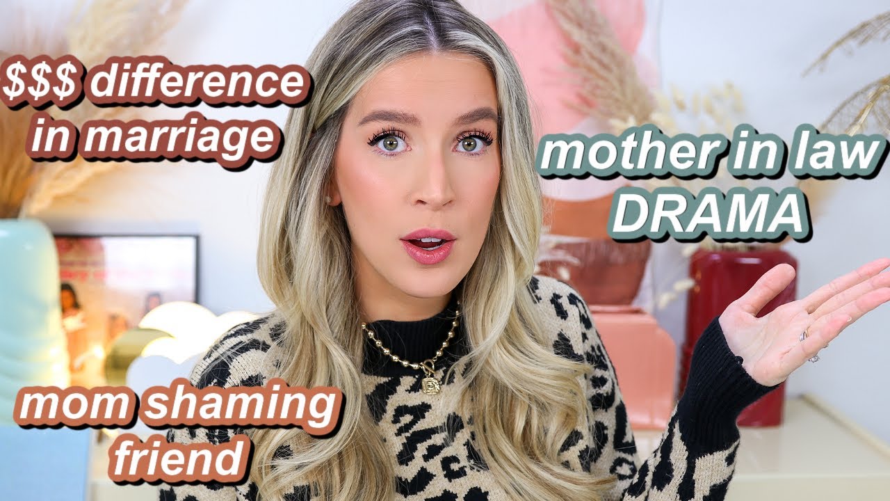 LET'S TALK LIFE ADVICE (MIL drama, $$$ difference in marriage, mom shaming) | leighannswers