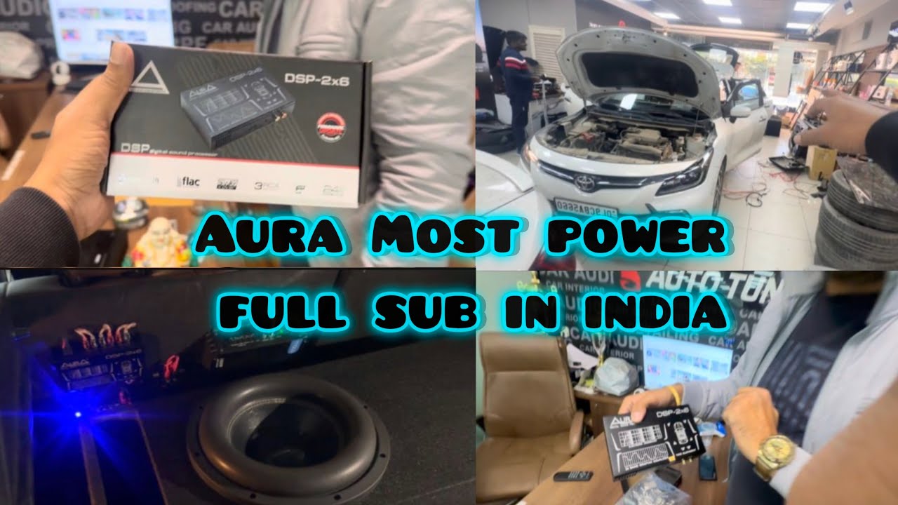 AURA VEMOM 1500 RMS AMAZING RESPONSE NEW AURA 6 CHANNEL SABSE SASTA DSP