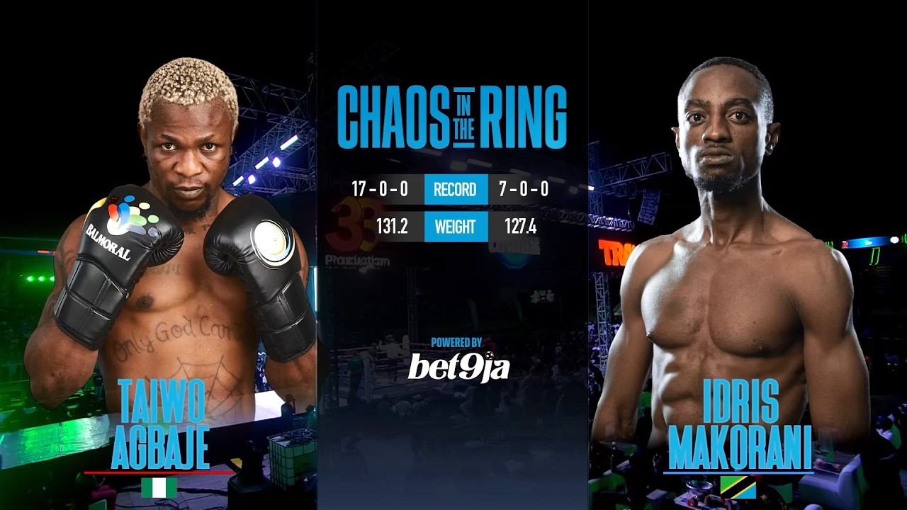 IDRIS MAKORANI VS TAIWO AGBAJE || CHAOS IN THE RING OCTOBER 01 2025