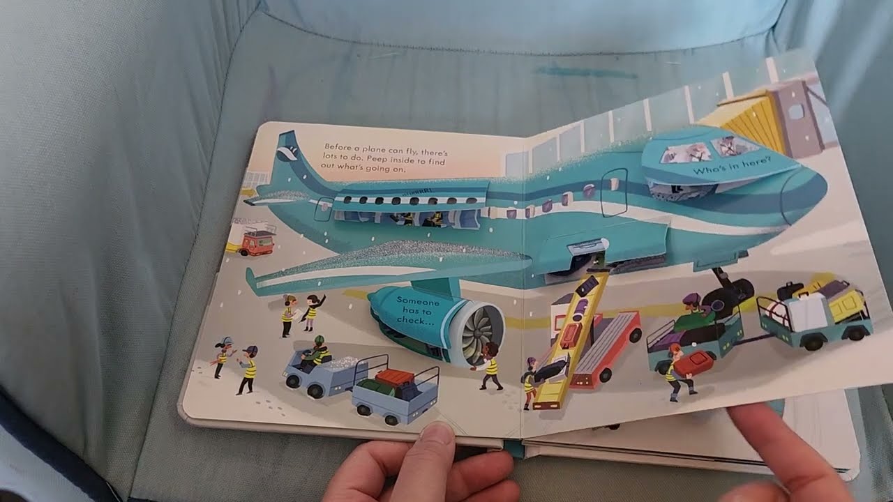 Read Aloud Usborne Peep Inside How A Plane Works