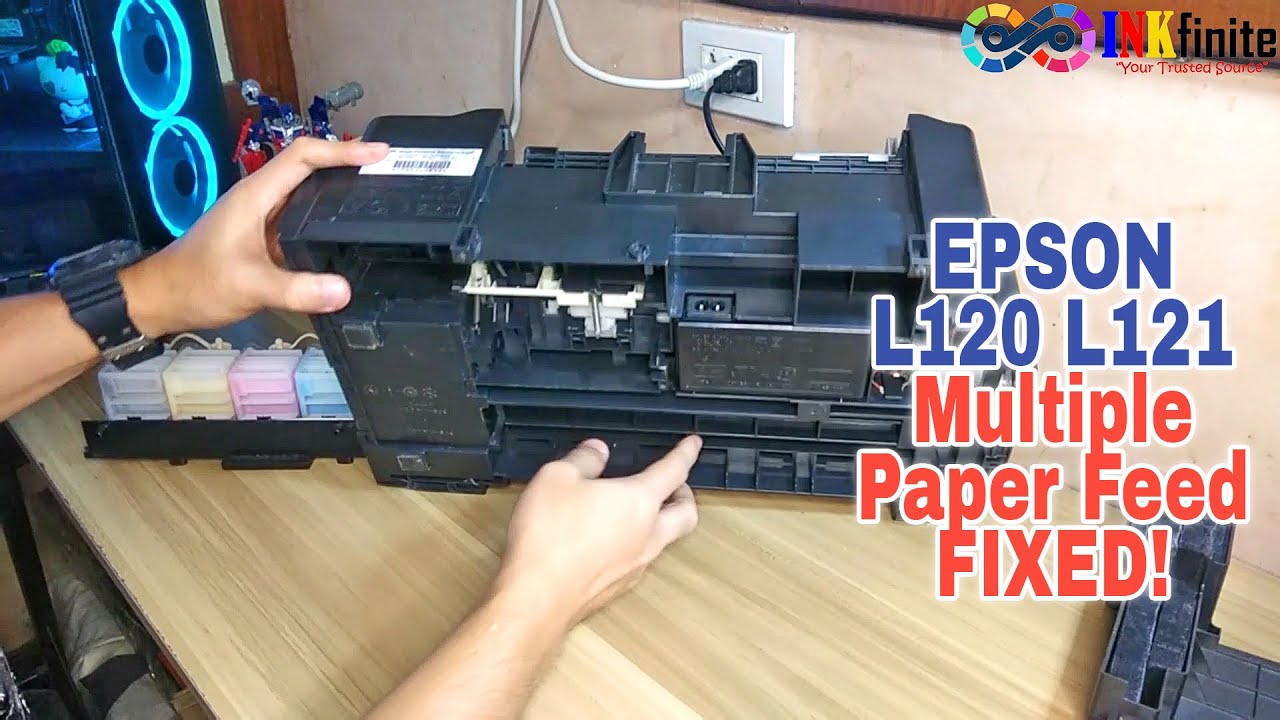 EPSON L120 L121 L210 L220 L350 L360 L365 L380 Multiple Paper Feed Solution | INKfinite
