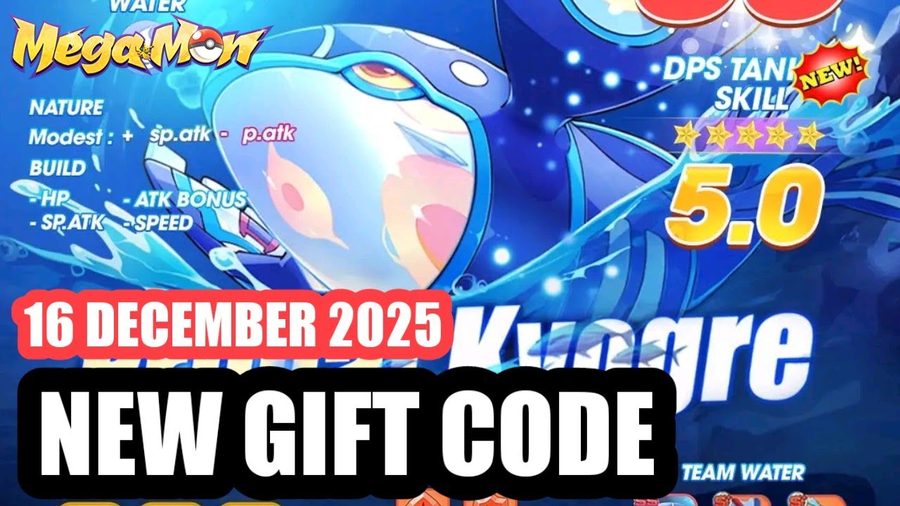 Megamon Global New Code December 2025 | Pocket Incoming Gift Codes