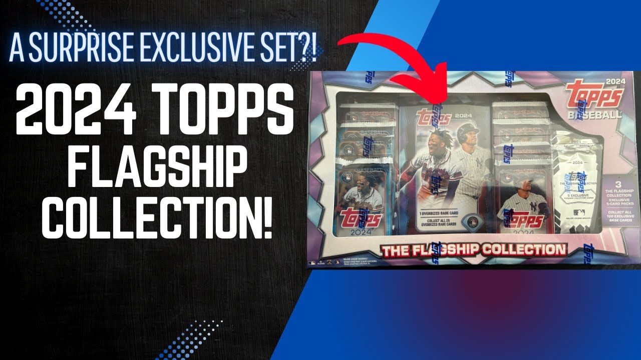 BASEBALL CARDS AT COSTCO?! Opening a 2024 Topps Flagship Collection with 100 Card Exclusive Set!