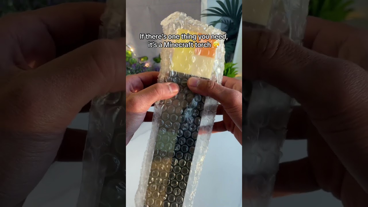 Minecraft torch 😍