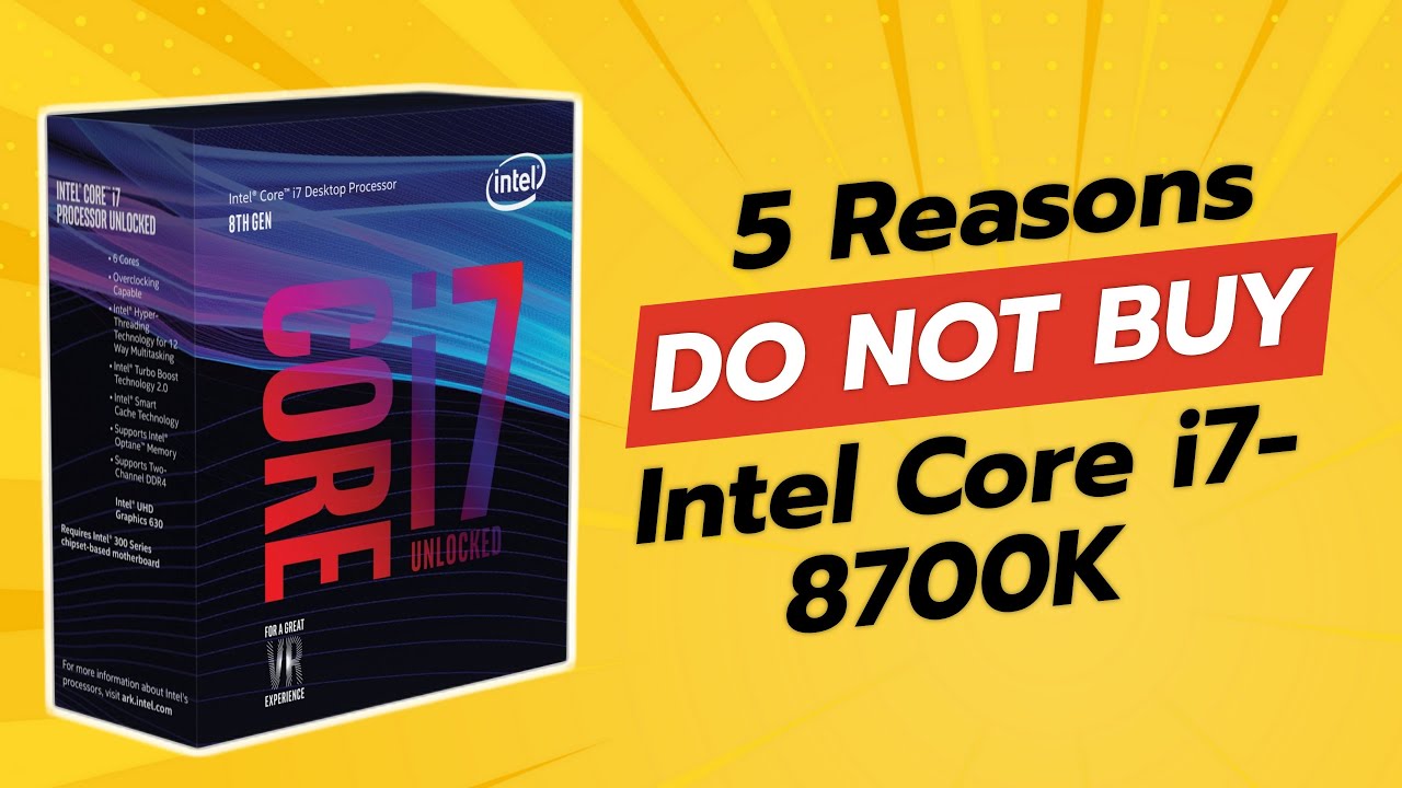 НЕ ПОКУПАЙТЕ Intel Core i7-8700K, ПОКА НЕ ПОСМОТРИТЕ ЭТО ВИДЕО! 😱💻 (5 причин)