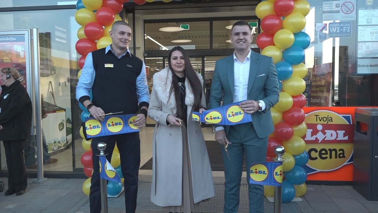 Otvorena Lidl prodavnica u Aranđelovcu
