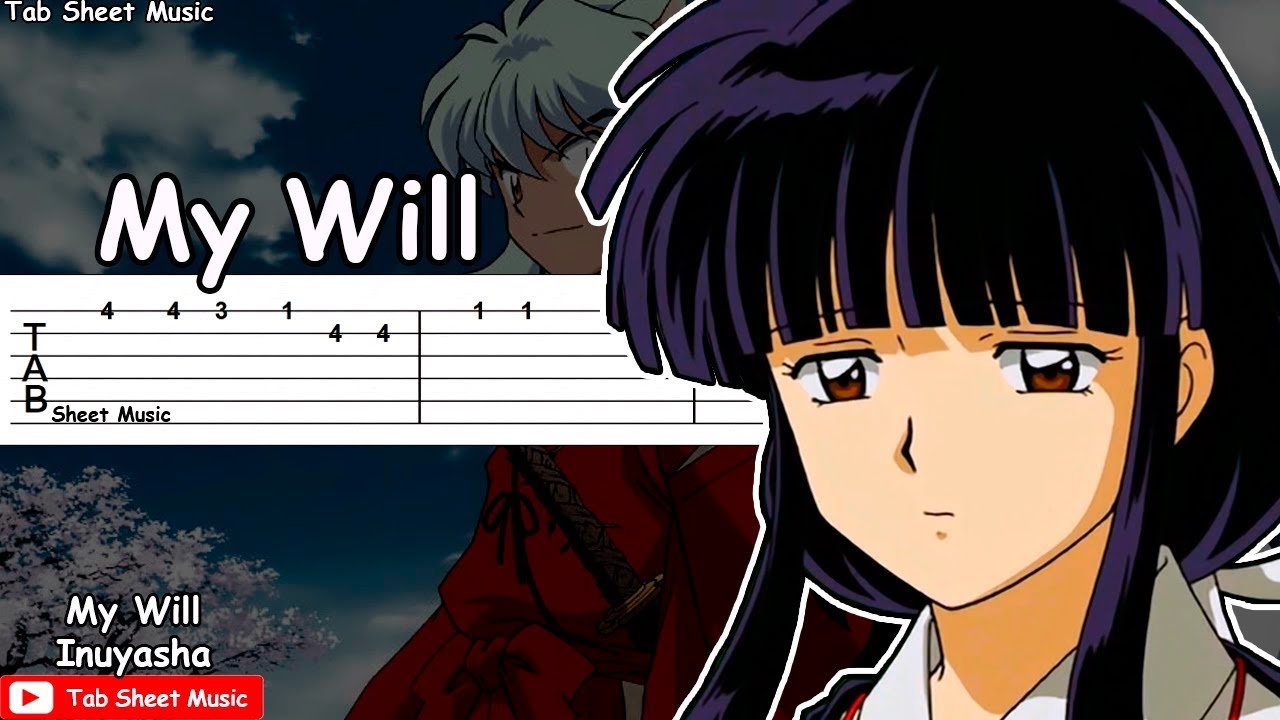 Inuyasha ED 1 - My Will Guitar Tutorial