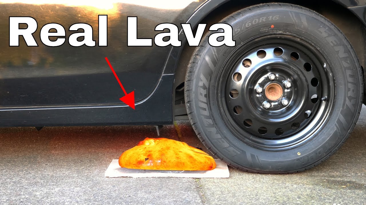 Driving Over Molten Lava&mdash;DO NOT TRY!!