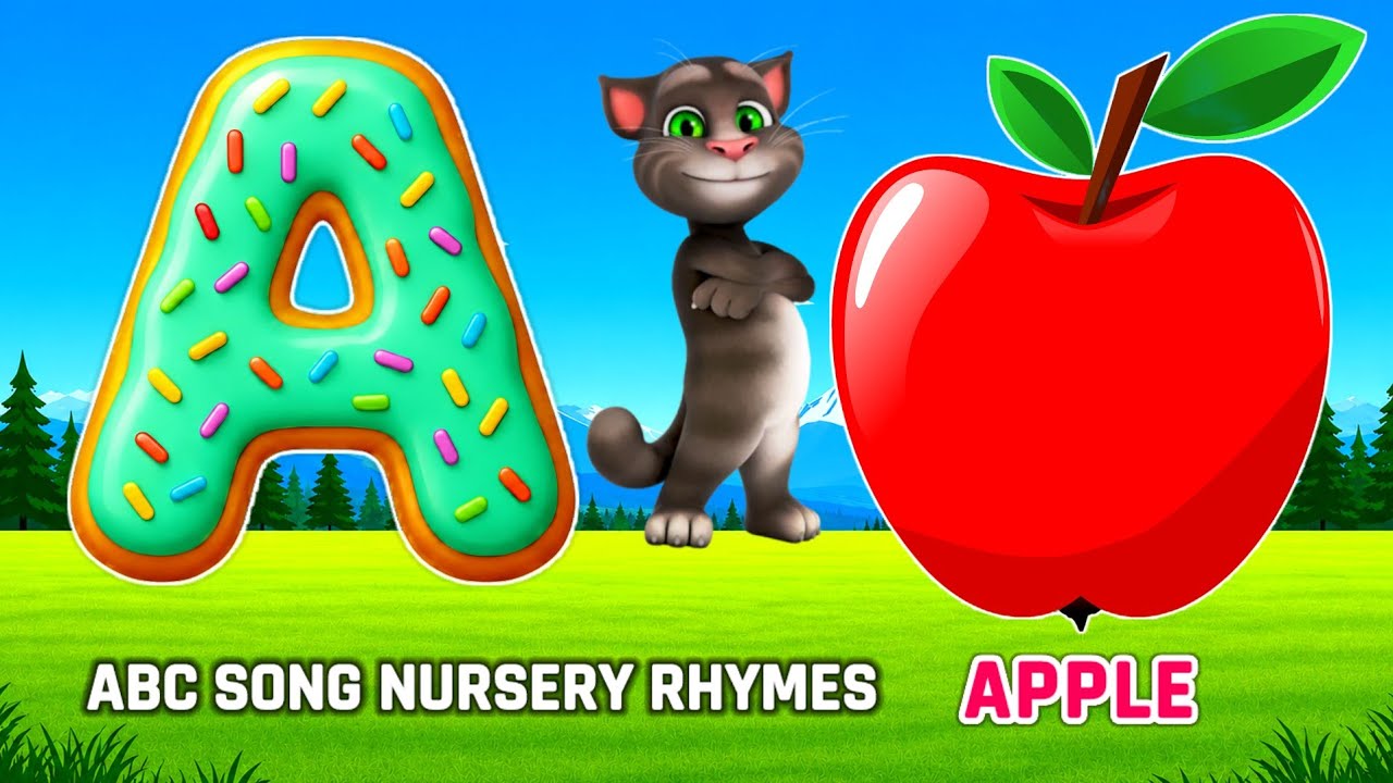 A for apple | अ से अनार | abcd | Abc phonics song nursery rhymes
