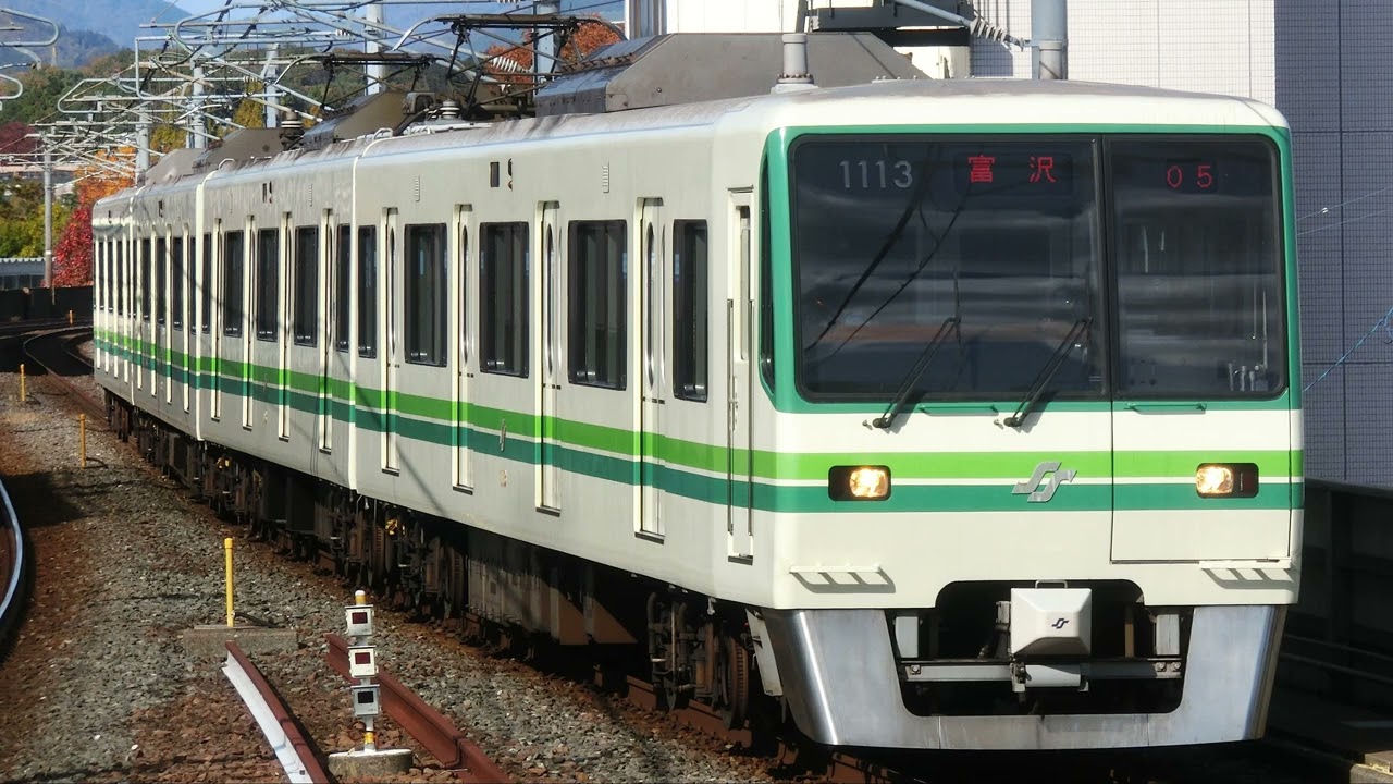 全区間走行音 三菱IGBT 仙台市地下鉄1000N系 南北線上り普通電車 富沢→泉中央