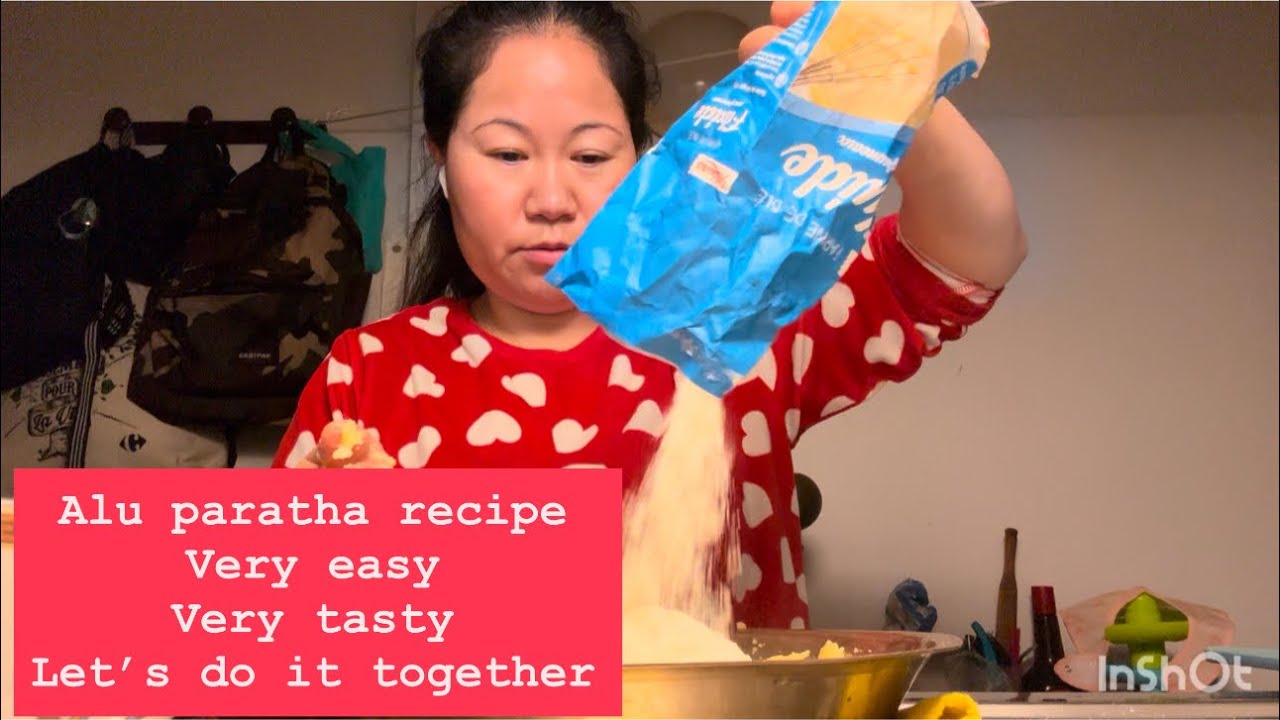As per your demand ones again  alu paratha recipe👍#lhakufamily #france #tibetanyoutuber 