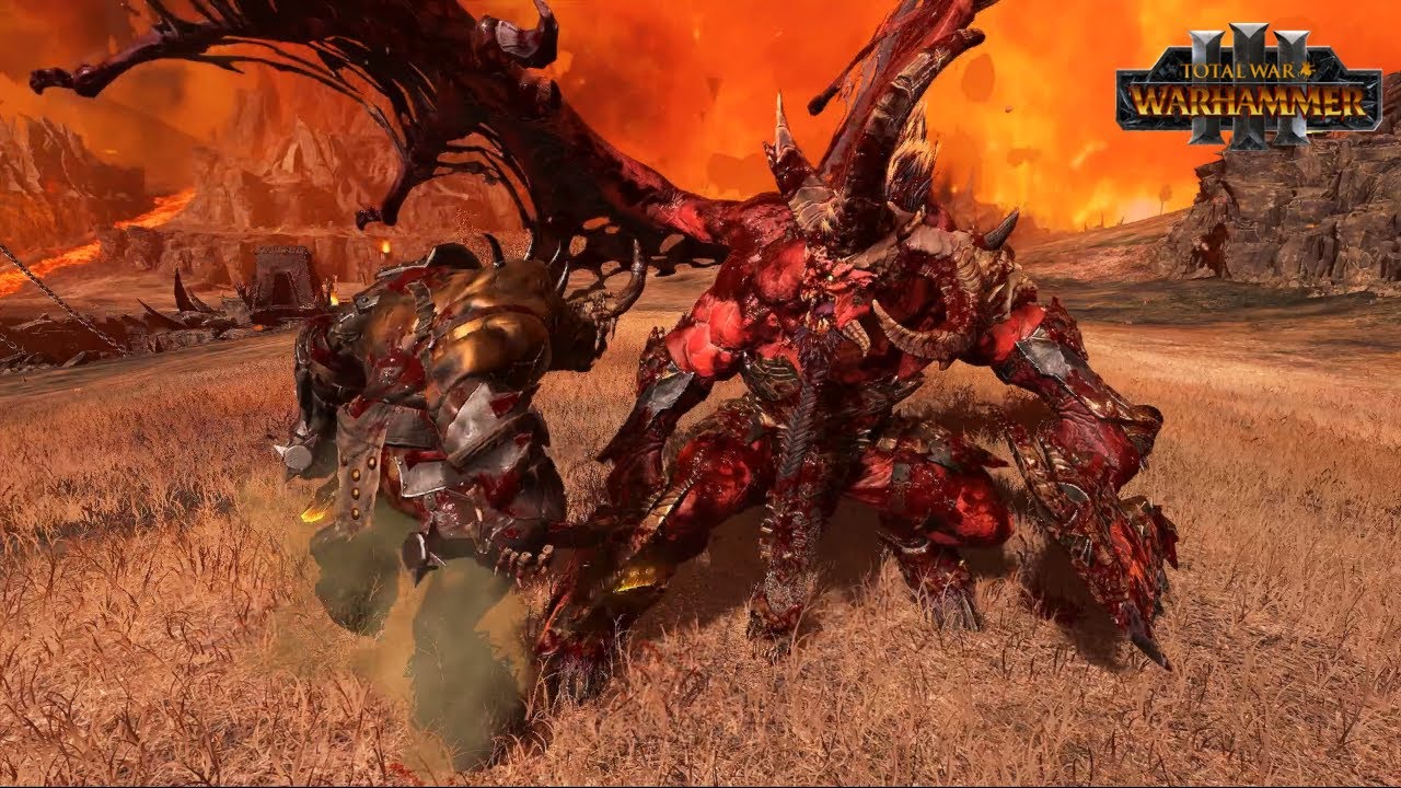 Skarbrand vs Taurox | Total War Warhammer 3 Immortal Empires 1v1s | BATTLE OF THE RAGE MONSTERS