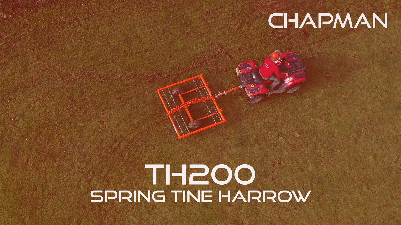 TH200 ATV Spring Tine Harrow | Chapman Machinery Ltd