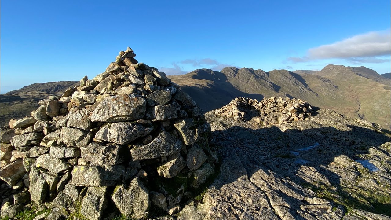 3D flyover route, Pike O’Blisco and Cold Pike