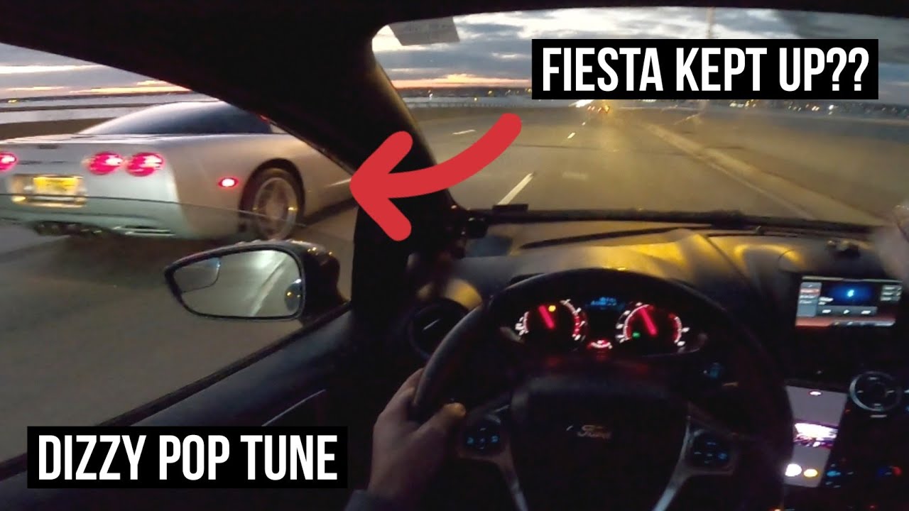 Fiesta ST 1-го уровня против владельца дерзкого Corvette! (От первого лица)