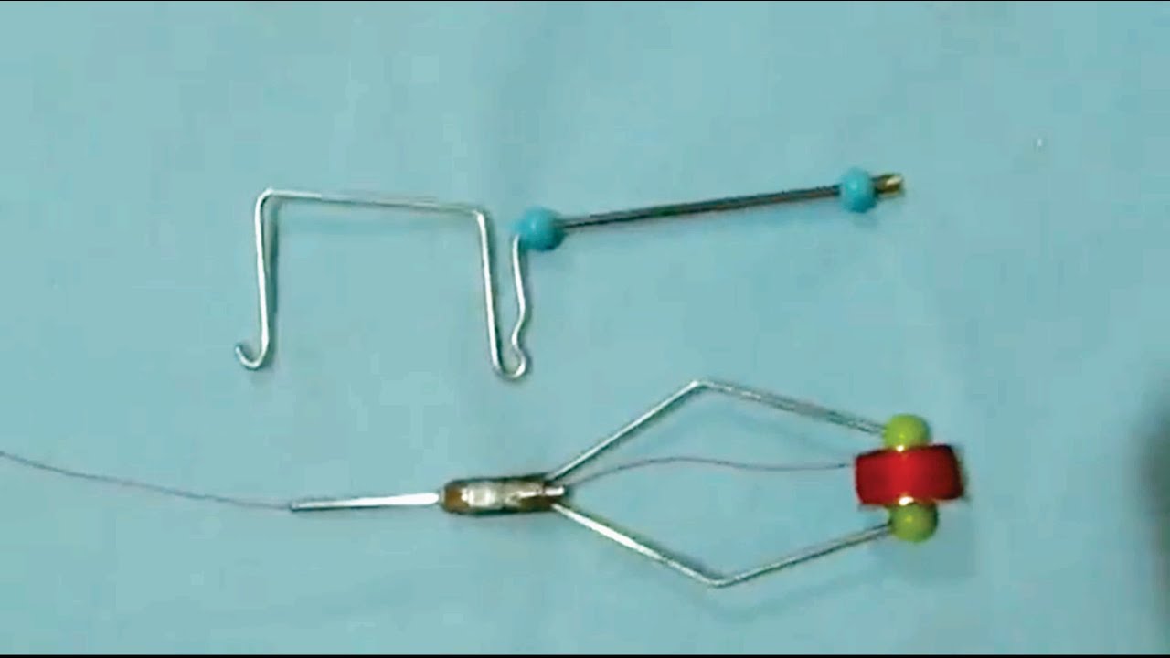 Como hacer un anudador para atado de moscas o whip finisher