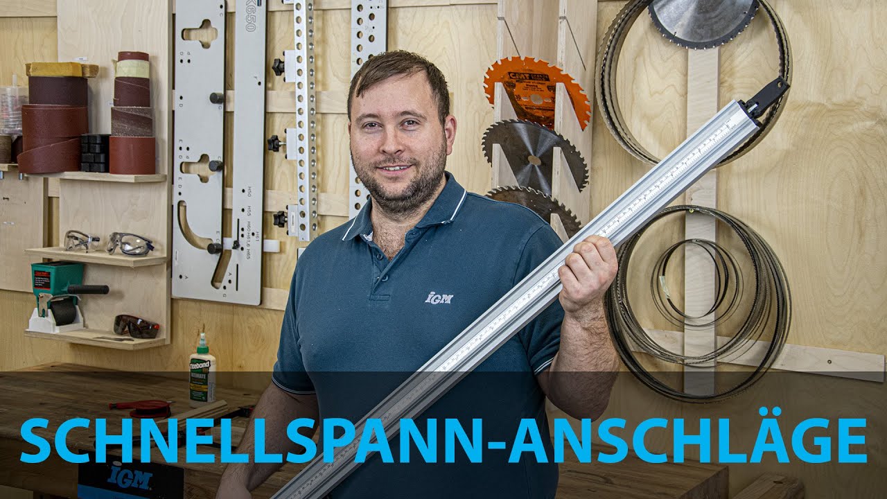 IGM Schnellspann-Anschl&auml;ge | IGM Werkzeuge and Maschinen