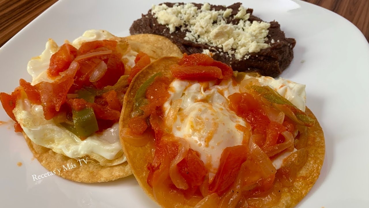 Huevos Rancheros Mexicanos Desayuno Fácil y Rápido