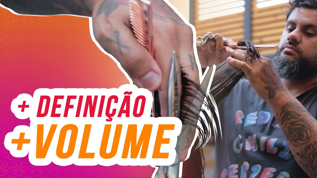 CORTE EM CAMADAS PARA DAR VOLUME