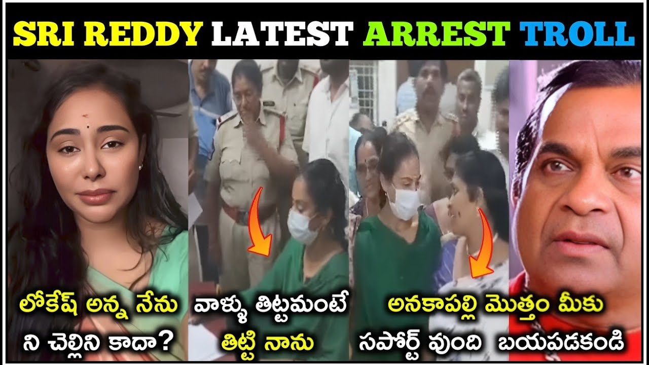 Sri Reddy Latest Troll | Sri Reddy | Sri Reddy Arrest  | Telugu Trolls | Mr. Massabbayi
