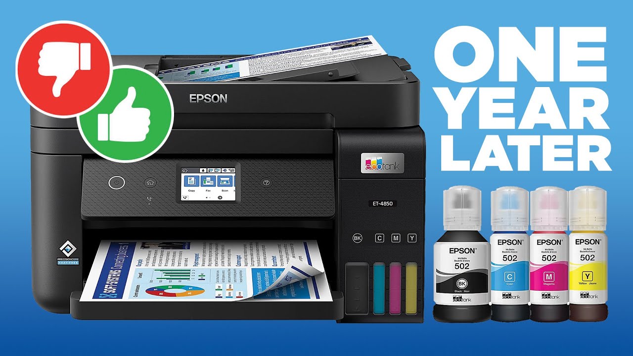 Принтеры Epson EcoTank: ГОД СПУСТЯ — мой честный обзор...
