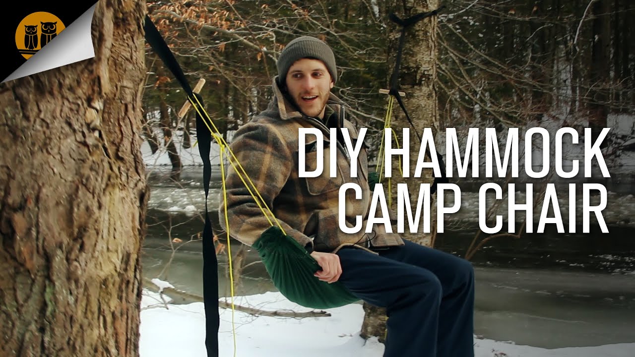 DIY Hammock Camp Chair Prototype
