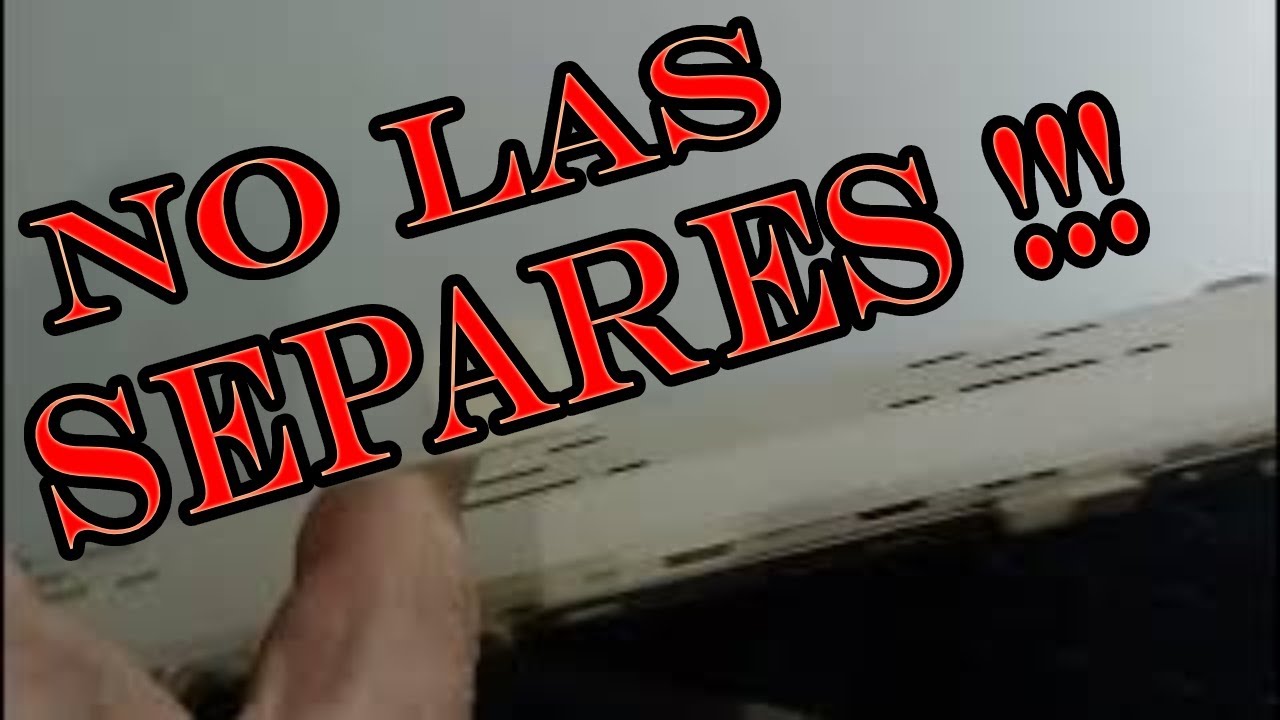 NO SEPARES LAS LAMINAS DIFUSORAS DEL BACKLIGHT !!!!!!!