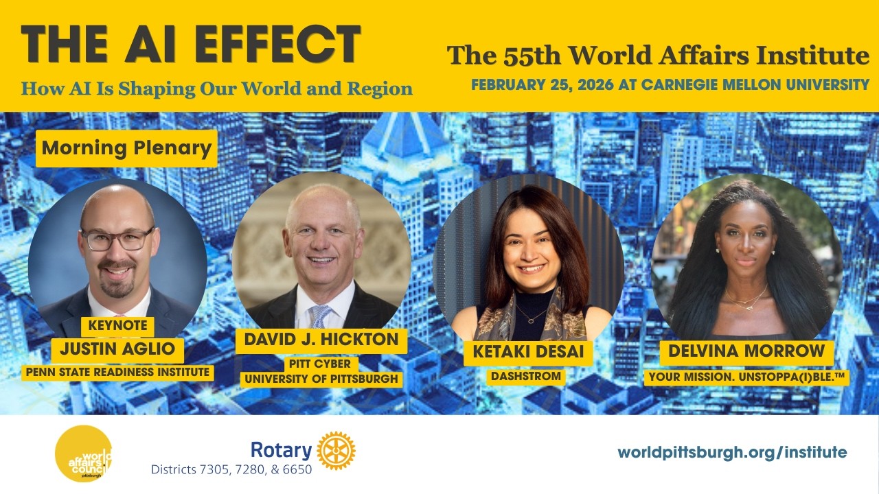 2026 World Affairs Institute: The AI Effect (Morning Plenary)