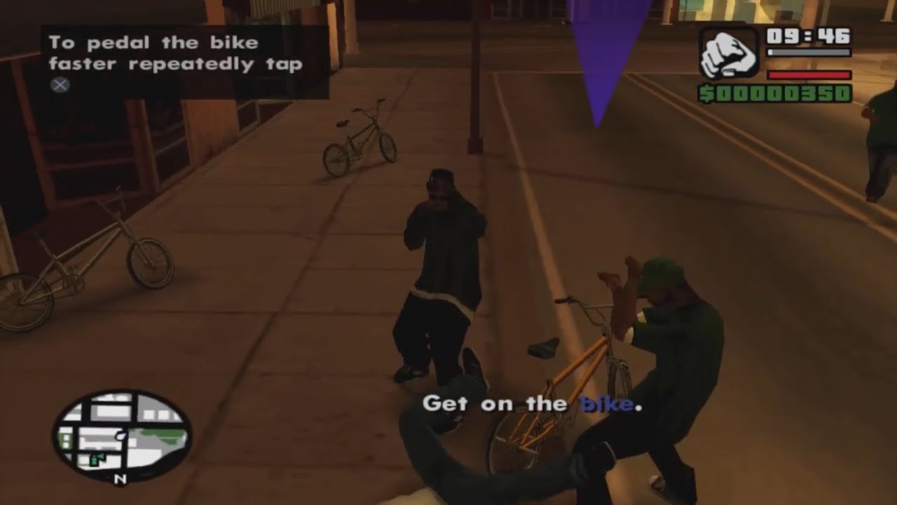 First mission of the game but everyone hates CJ