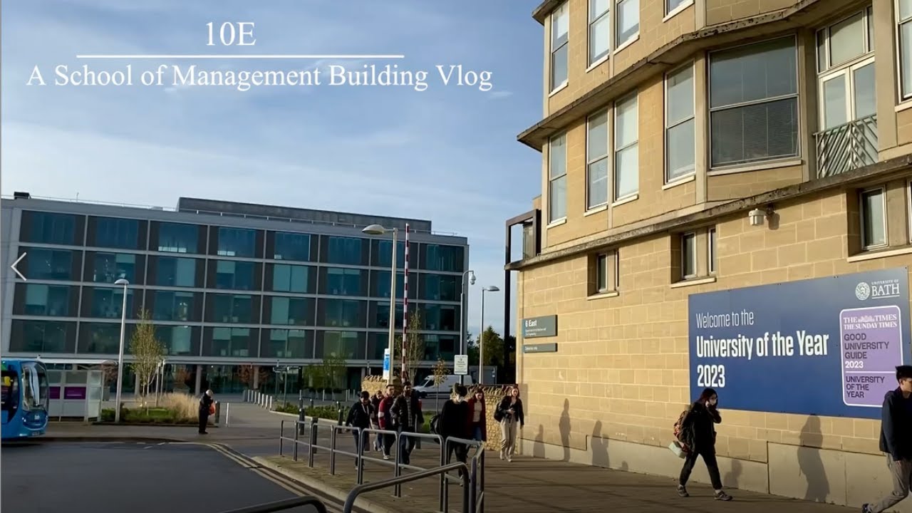 A School of Management building vlog | 10E