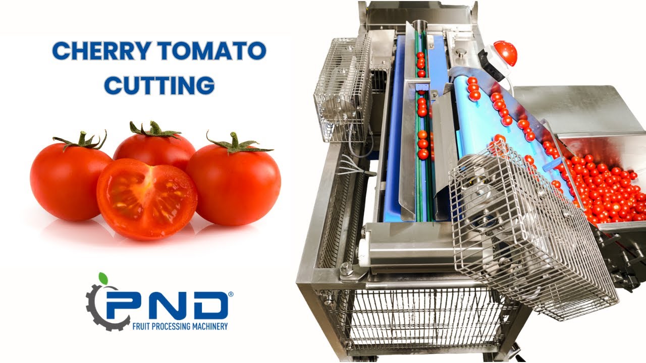 SUMMIT MACHINERY - PND MTP Cherry Tomato Cutting