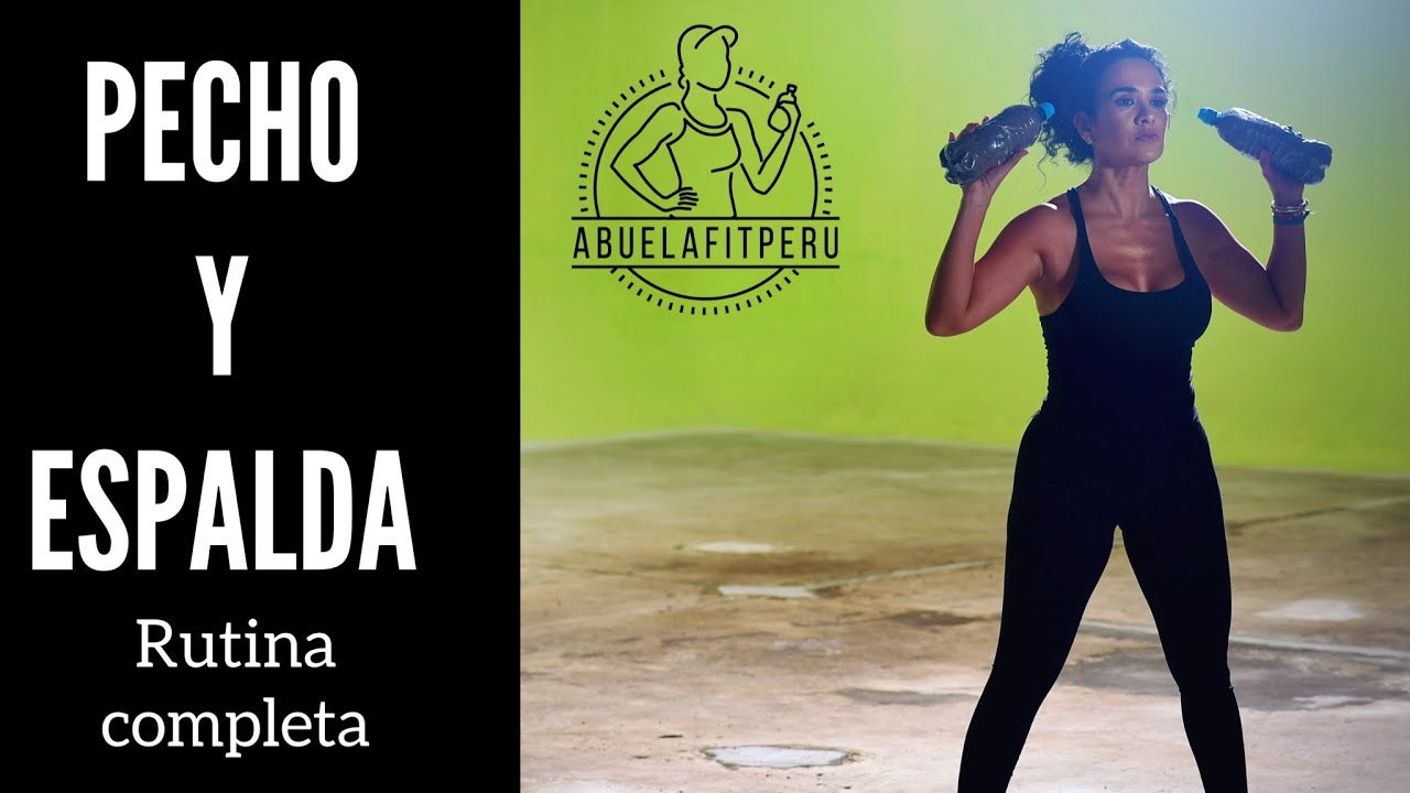PECHO Y ESPALDA SÚPER FUERTES 💪🏼💪🏼💪🏼 Rutina completa aquí 👇🏻👇🏻👇🏻👇🏻