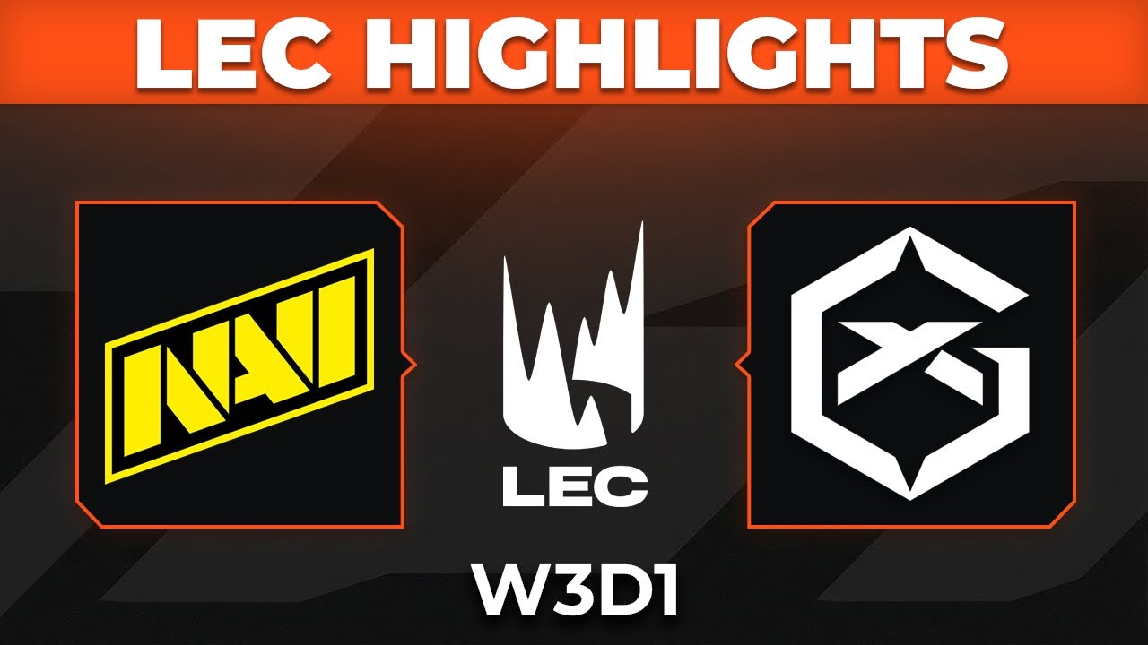 NAVI vs GX Highlights | LEC 2026 Versus | Natus Vincere vs GIANTX by Onivia