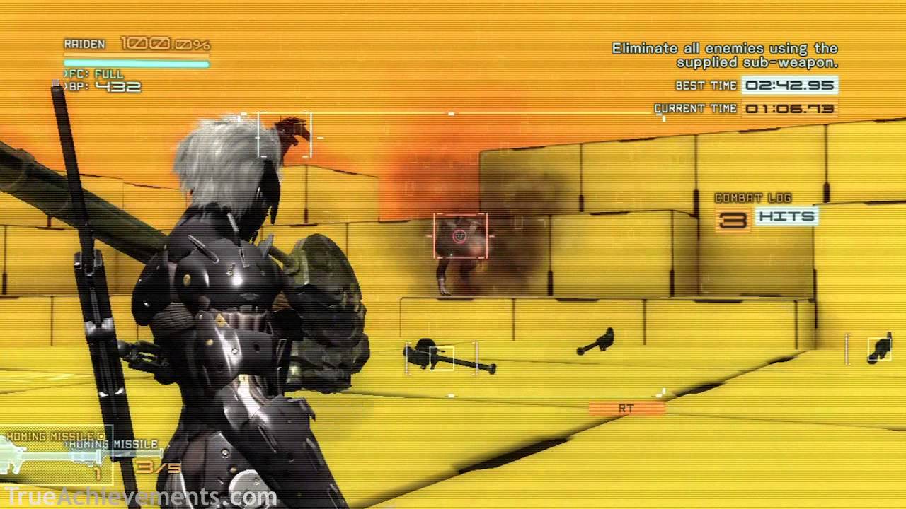 Metal Gear Rising: Revengeance - VR Mission 12 (Gold)